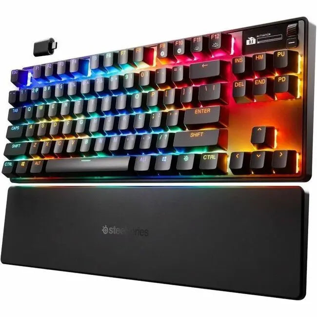 SteelSeries Apex Pro TKL Wireless Gen 3 Gaming Keyboard with OmniPoint 3.0 Switches and OLED Smart Display