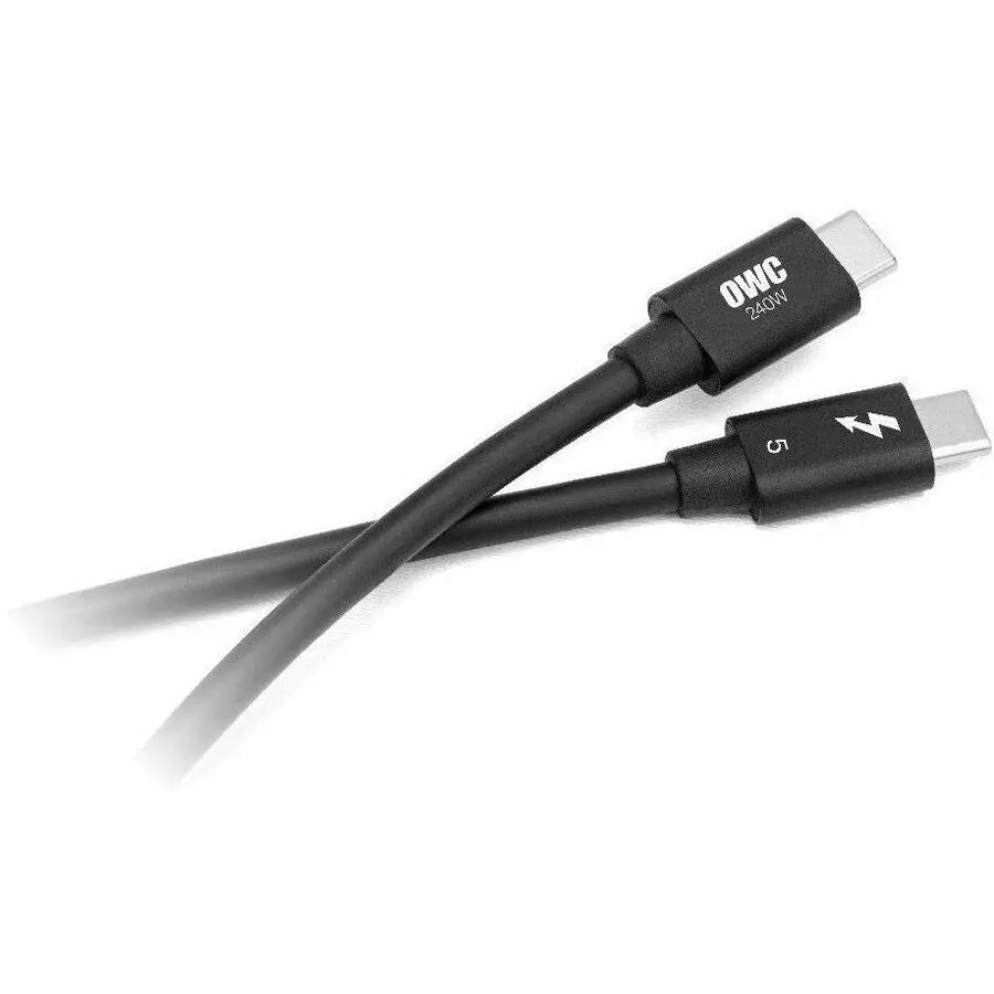 OWC 1.0M (39.4") Thunderbolt 5 USB-C Cable – High-Speed Data & Power for Thunderbolt 3/4, USB4, and USB-C Devices
