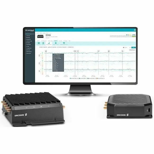 Ericsson Cradlepoint R980 Rugged 5G Router with NetCloud Mobile and IoT Service Plans