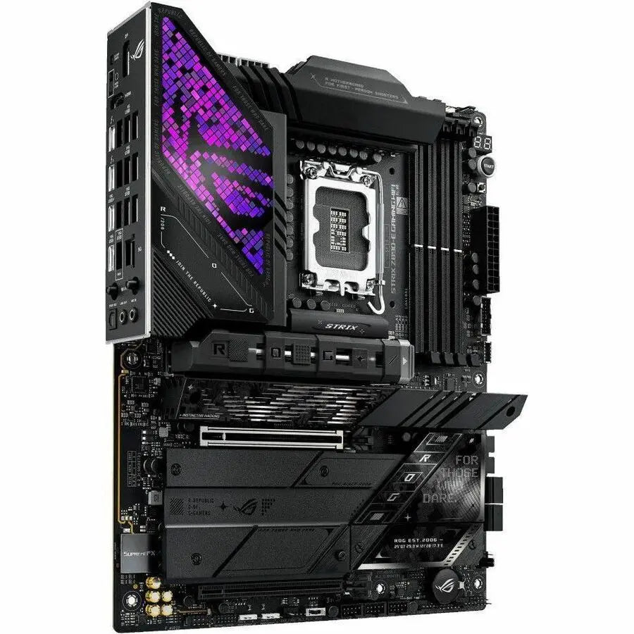 ASUS ROG Strix Z890-E Gaming WiFi ATX Motherboard - High-Performance Gaming and AI Capabilities