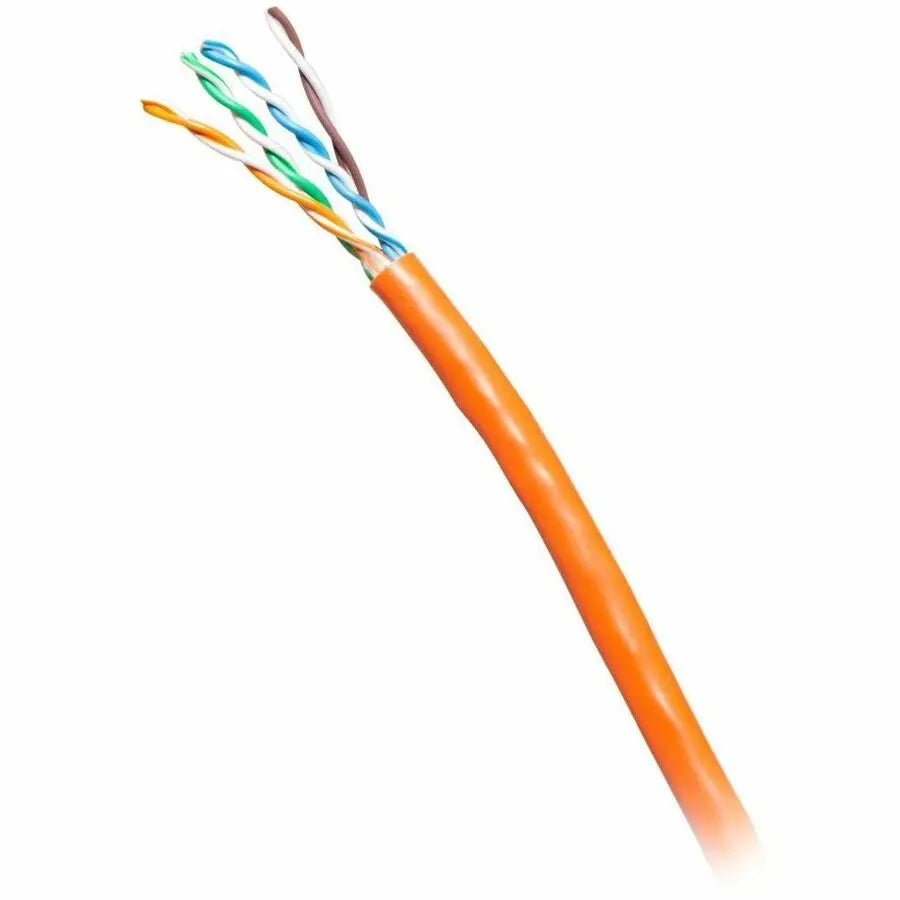 C2G Bulk Cat6 UTP Network Cable by Legrand Group – TAA Compliant, 550 MHz, Orange