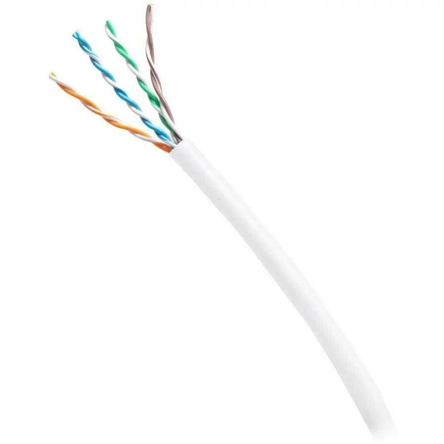 LEGRAND AV C2G56034 Cat6 UTP Network Cable - TAA Compliant, 550 MHz Support, Riser Rated, White Bulk Cable