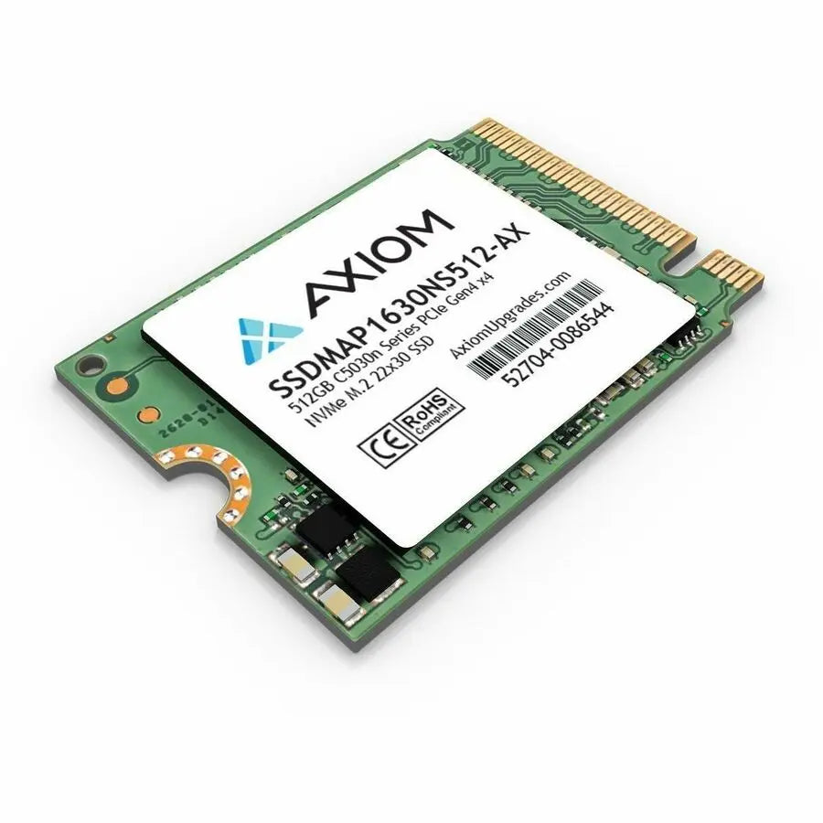 Axiom 512GB C5030N Series PCIe 4.0 M.2 NVMe SSD for Gaming and Content Creation