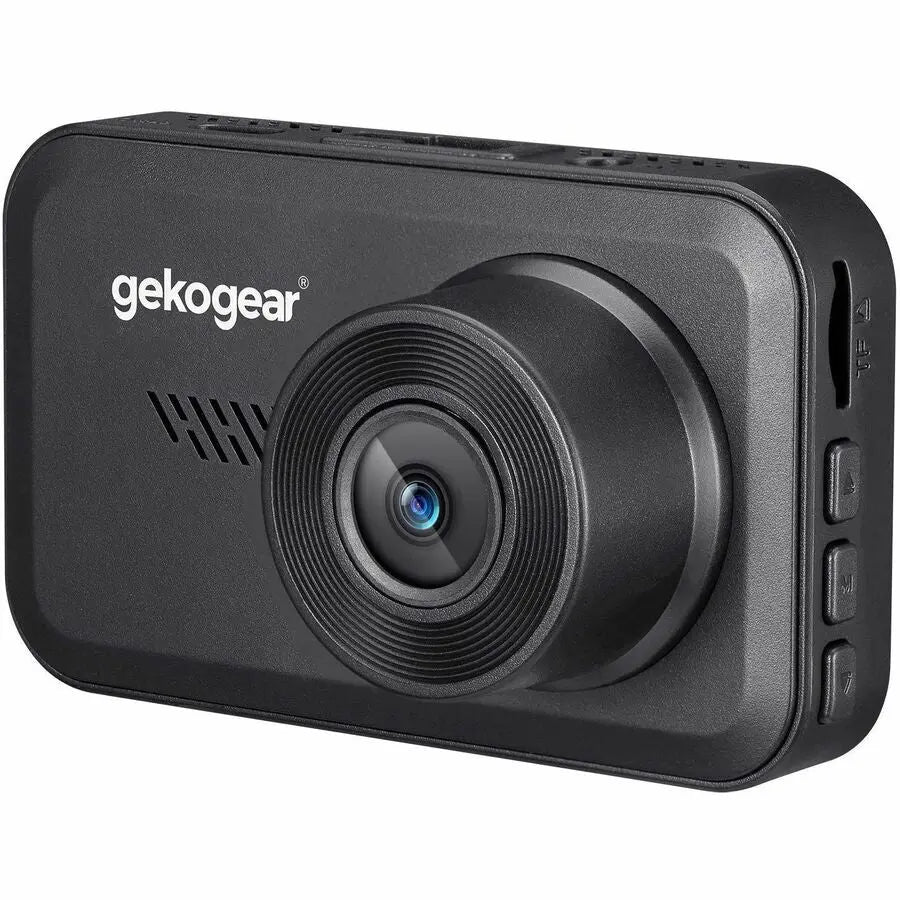 GekoGear Orbit D111 1080P Full HD Dash Cam with 3-Inch Display and 140° Wide-Angle Lens