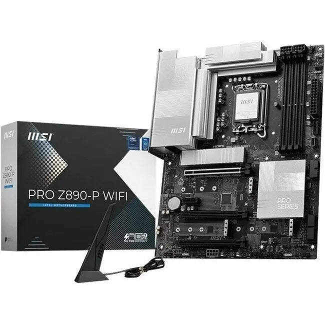 MSI PRO Z890-P WIFI ATX Motherboard with Intel LGA 1851 and Wi-Fi 7 Support