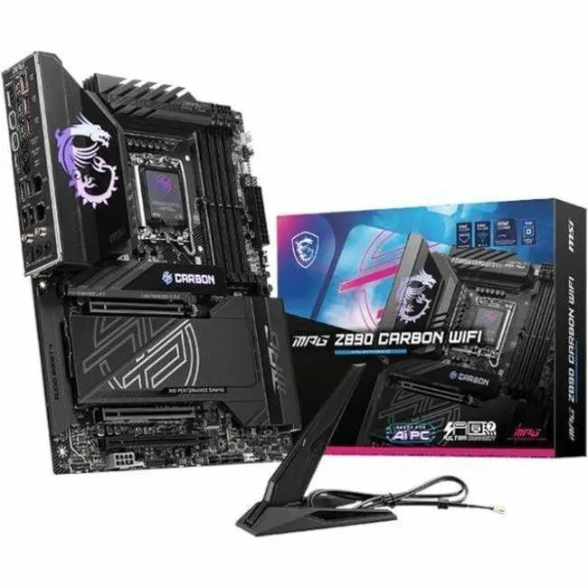 MSI MPG Z890 CARBON WIFI Gaming Motherboard for Intel Core Ultra Processors