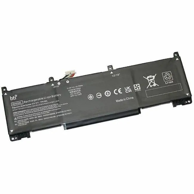 BTI M75599-005-BTI Replacement Battery for HP ProBook 430 G8, 440 G8, 445 G8, 450 G8, and More - 11.4V 42.75Whr 3-Cell Li-Ion Notebook Battery
