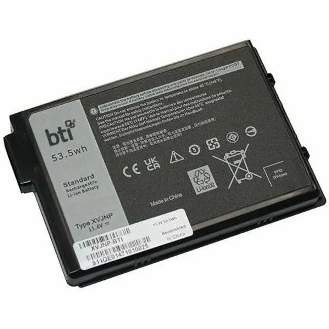 Battery Technology Inc. XVJNP-BTI Laptop Battery for Dell Latitude Rugged 13 7330 Extreme and 14 5430