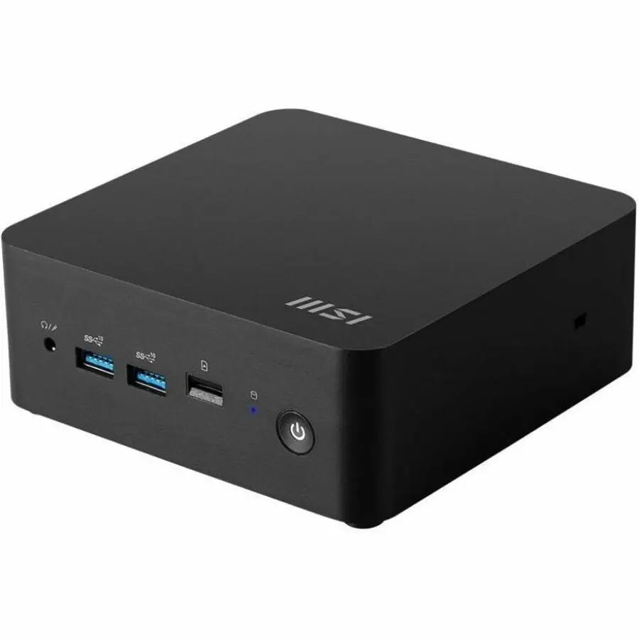 MSI Cubi NUC 13MQG-203BUS Barebone Mini PC - Compact VESA Mountable Design with Thunderbolt 4 & Enterprise Security
