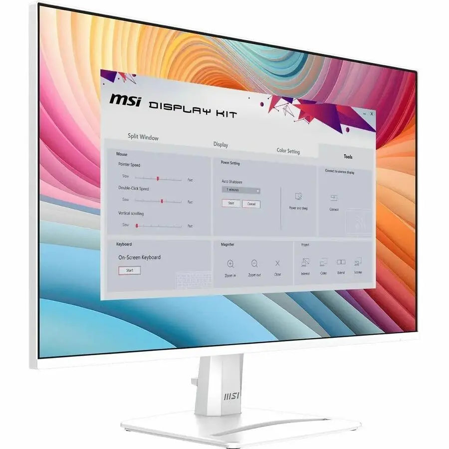 MSI PRO MP275W E2 27-Inch IPS FHD Monitor with 120Hz Refresh Rate and Slim Bezel Design