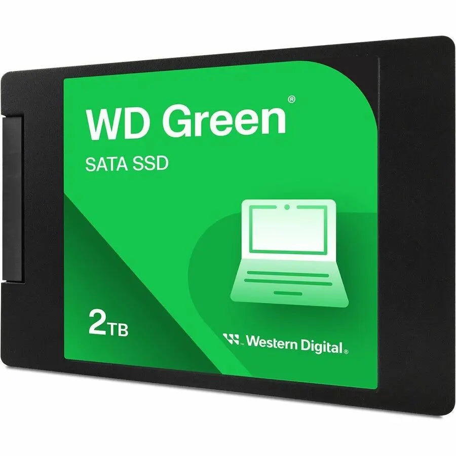Western Digital Green WDS200T2G0A-00CMW0 2TB 2.5-Inch SATA SSD for Reliable Desktop and Laptop Storage