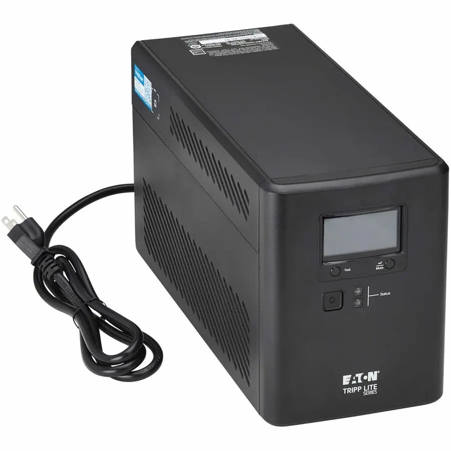 Eaton SMART1000LCDTNC 1000VA Compact Tower UPS with Cloud Monitoring and Automatic Voltage Regulation