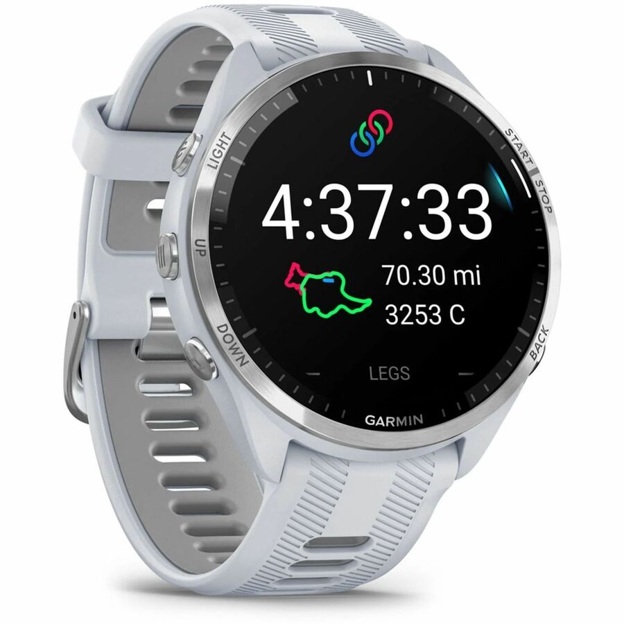 Garmin Forerunner 965 Smart Watch with AMOLED Display and Multi-Band GPS