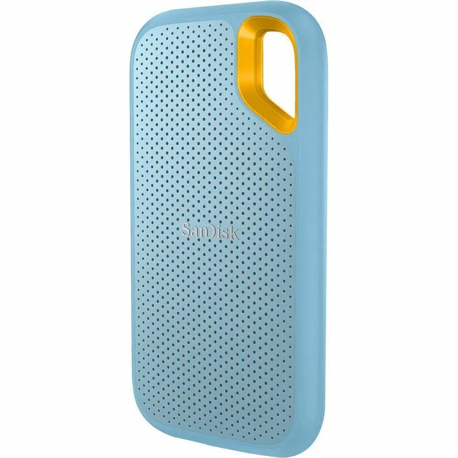 SanDisk Extreme Portable SSD - 4TB Sky Blue | Rugged USB-C External Drive with 1050MB/s Read Speed