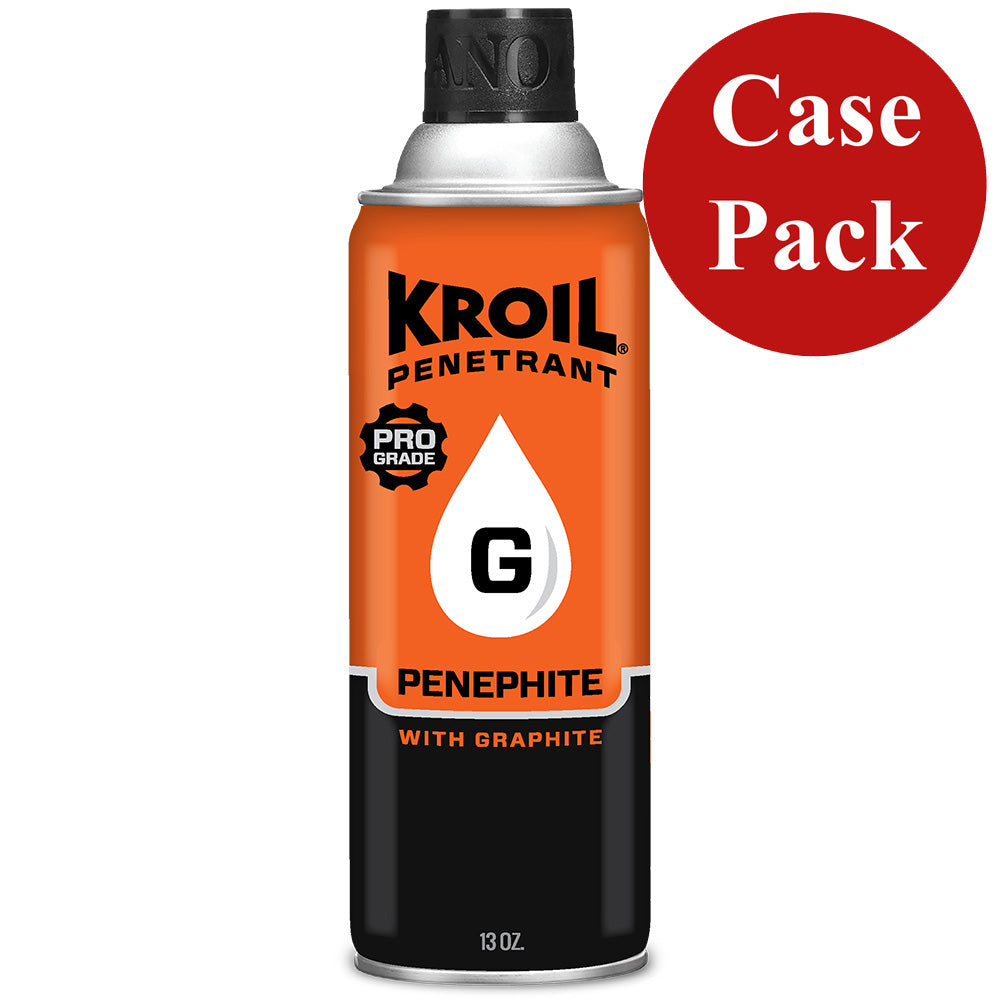 Kroil Penephite Penetrant Aerosol Spray - 13oz Can with Graphite (Case of 12)