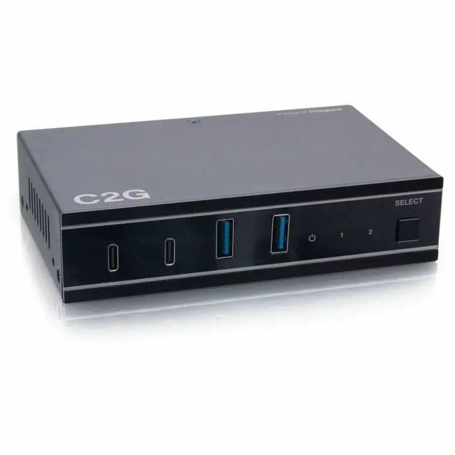 C2G 54263 USB-C Switch by Legrand Group – Dual Host PC & Multi-Device Connectivity