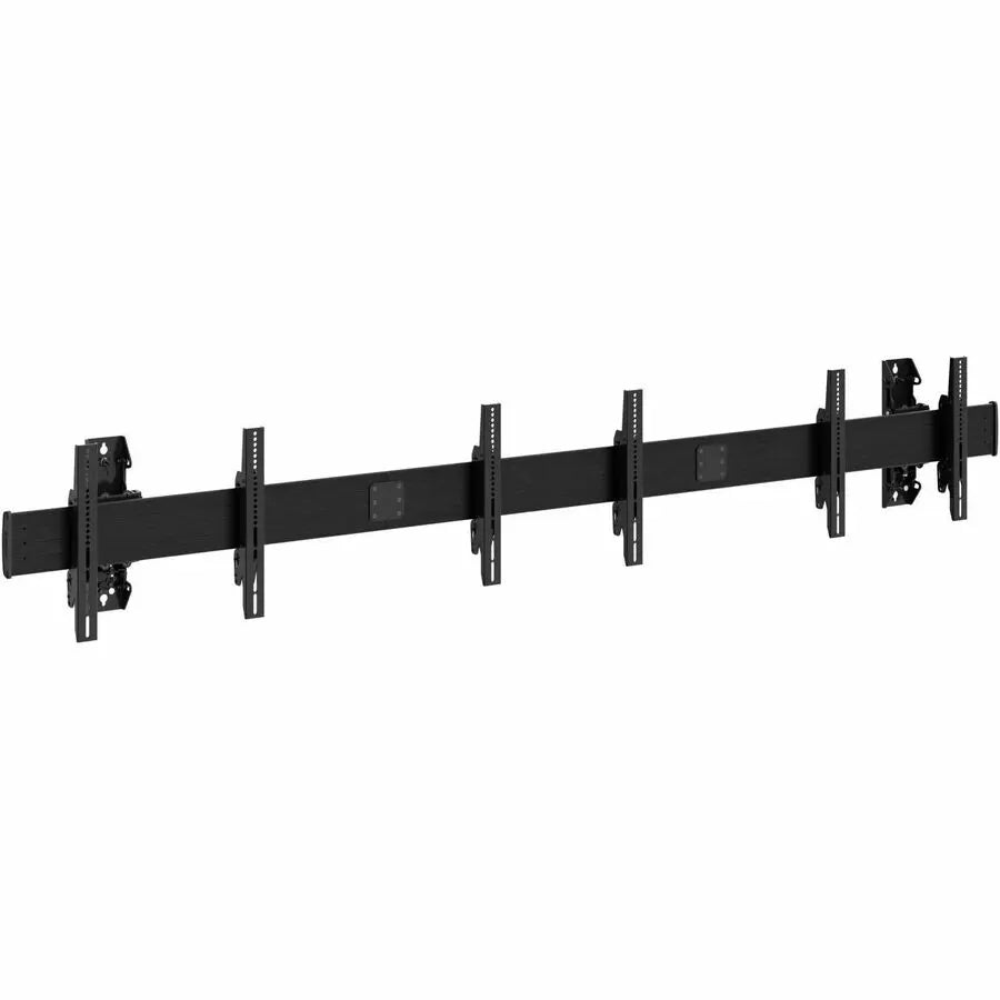 Chief Fusion Large 3x1 Modular Menu Board Wall Mount for 40-55 inch Displays - Black