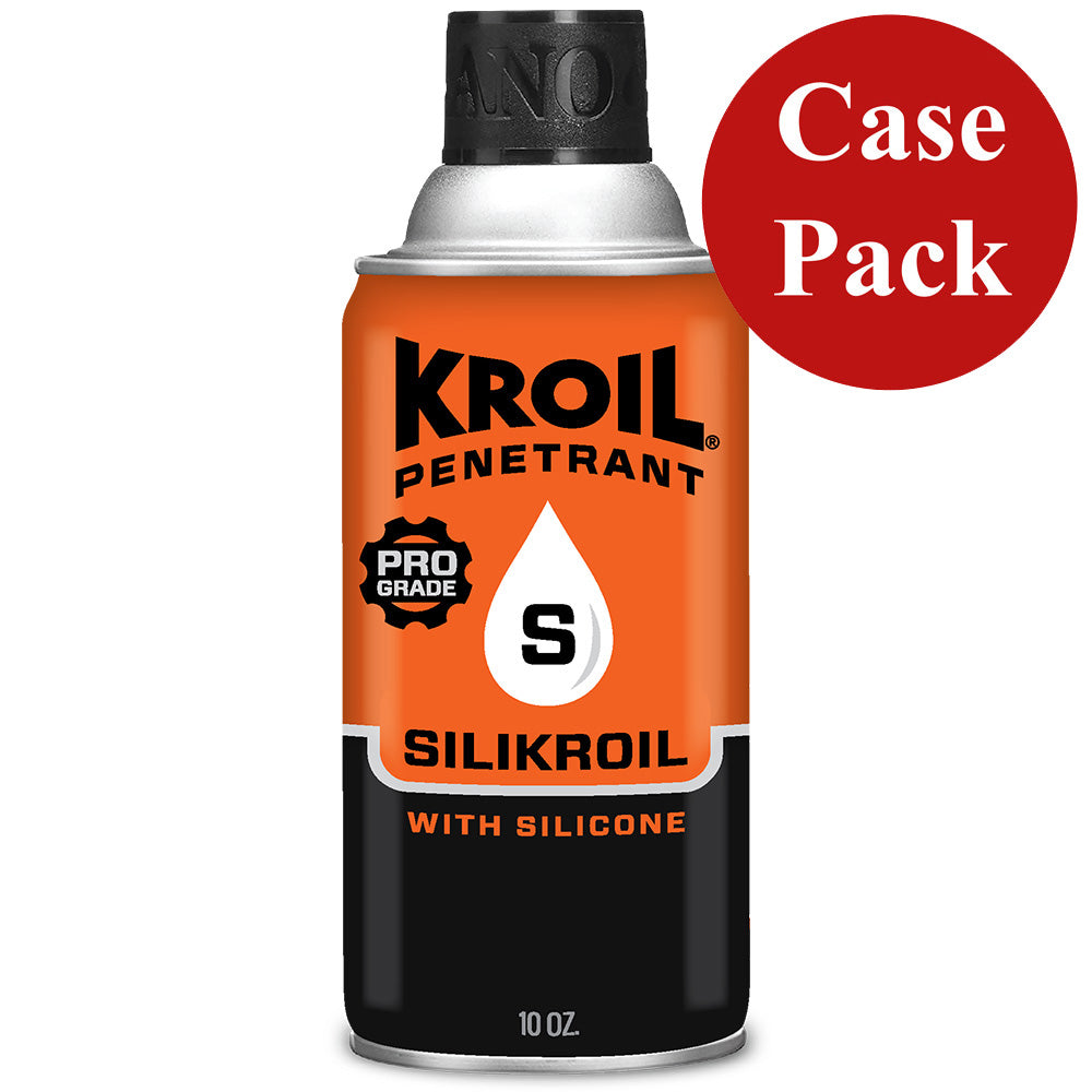 Kroil Silikroil Penetrant Aerosol - 10 oz Can with Silicone (Case of 12)