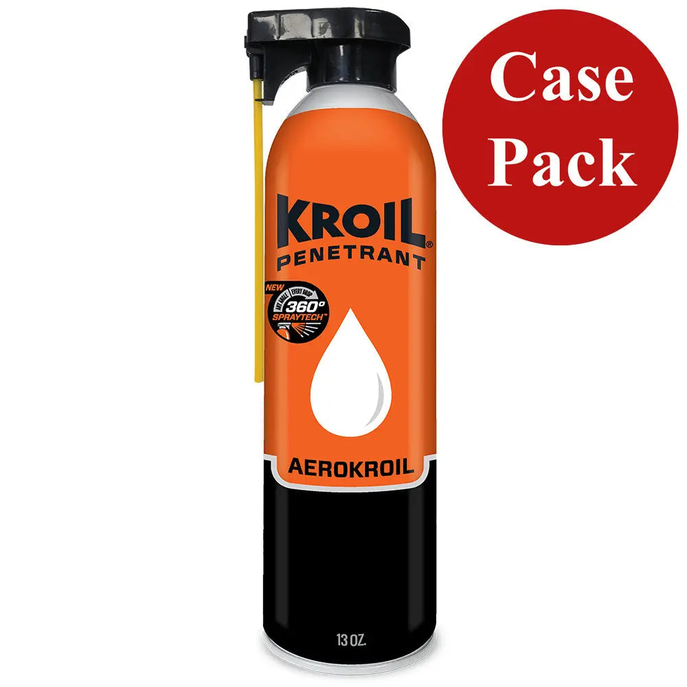 Kroil Original Penetrant Aerosol Spray - 13oz Can with SprayTech - Case of 12