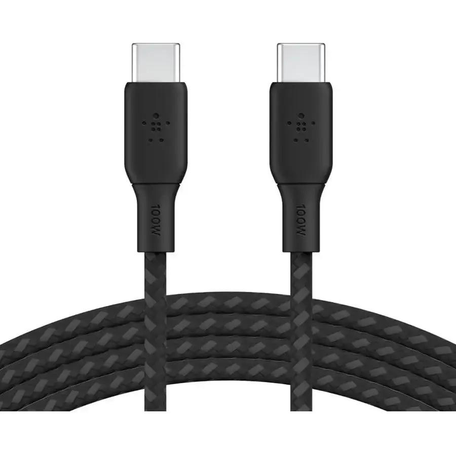 Belkin BoostCharge USB-C to USB-C Cable 100W – Durable Fast Charging & Data Transfer for MacBook, Galaxy, Pixel & More by Belkin International, Inc