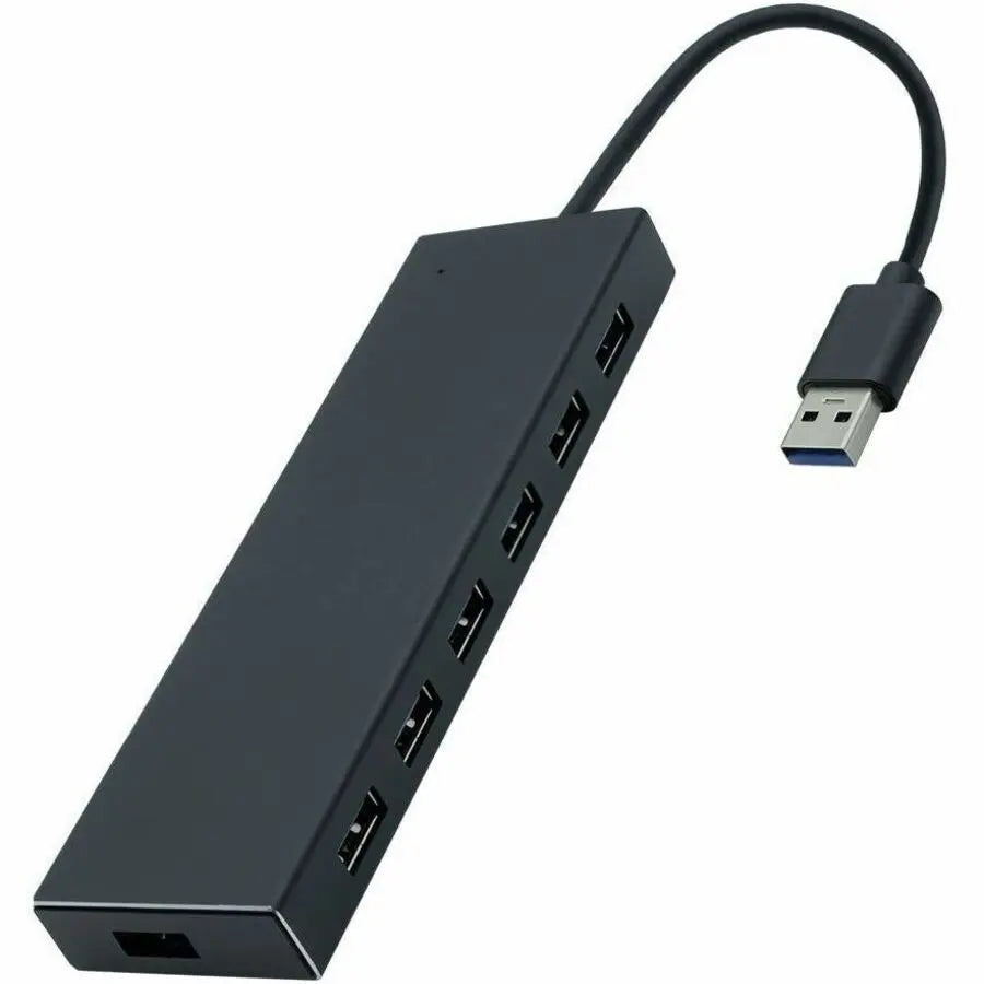4XEM 7 Port USB-A Data Hub with TAA Compliance and Micro USB Power - Model NU2001