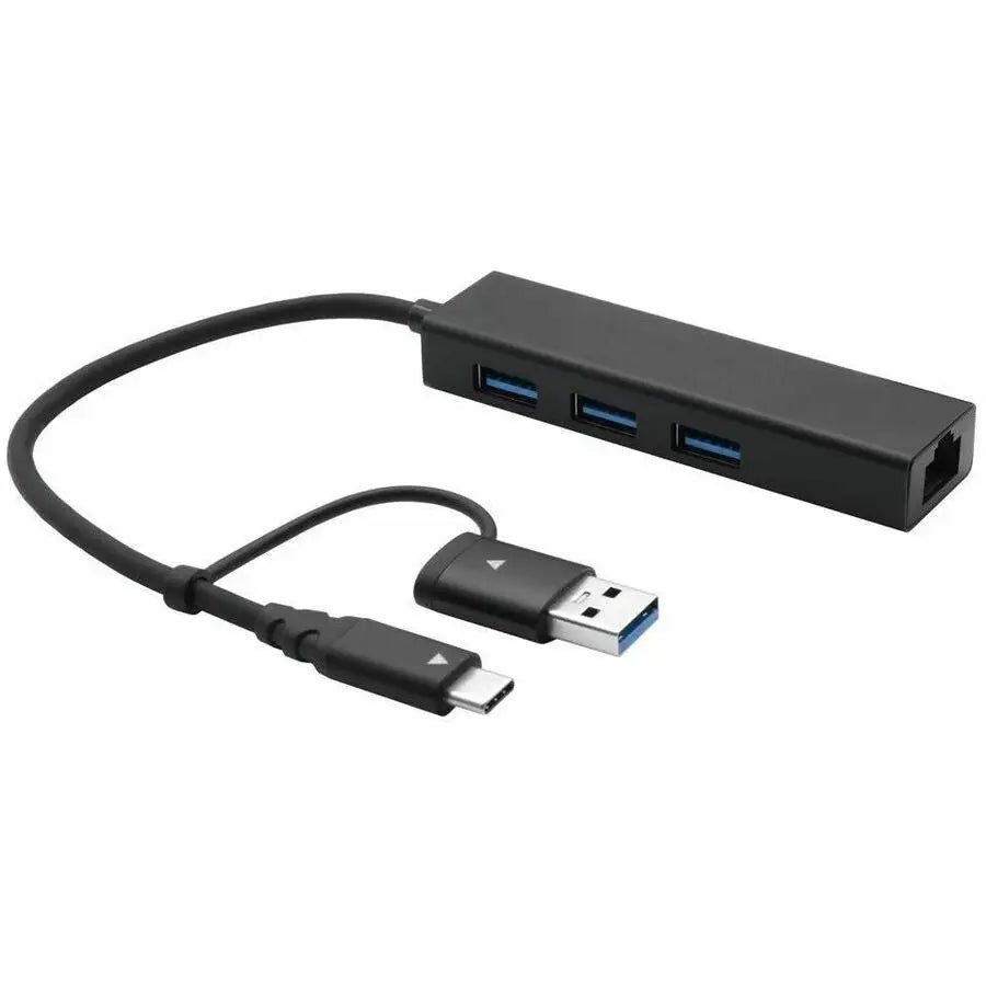4XEM USB-C & USB-A Hub with Ethernet, Model 4XUSBCAHUB3ATAA