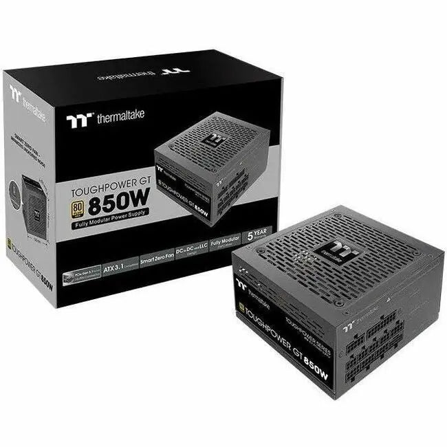Thermaltake Toughpower GT 850W Power Supply – Fully Modular ATX 3.1 & 80 Plus Gold Certified