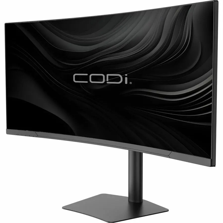 CODi MO34H-UC 34-Inch Ultrawide Curved WQHD LED Monitor with USB-C Power Delivery and Multiple Connectivity Options