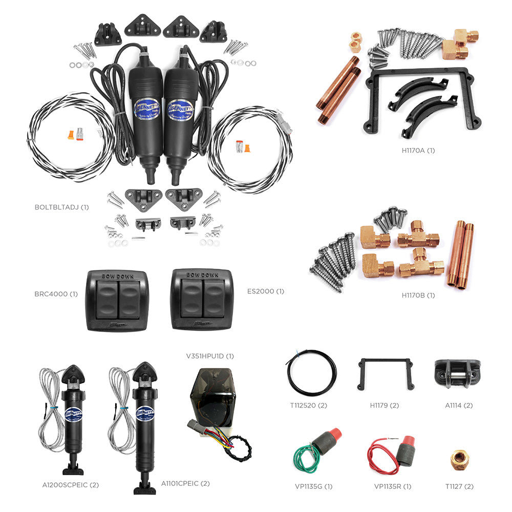 Bennett Marine Dealer Service Kit DSKIT2025 for Electric and Hydraulic Trim Tab Systems