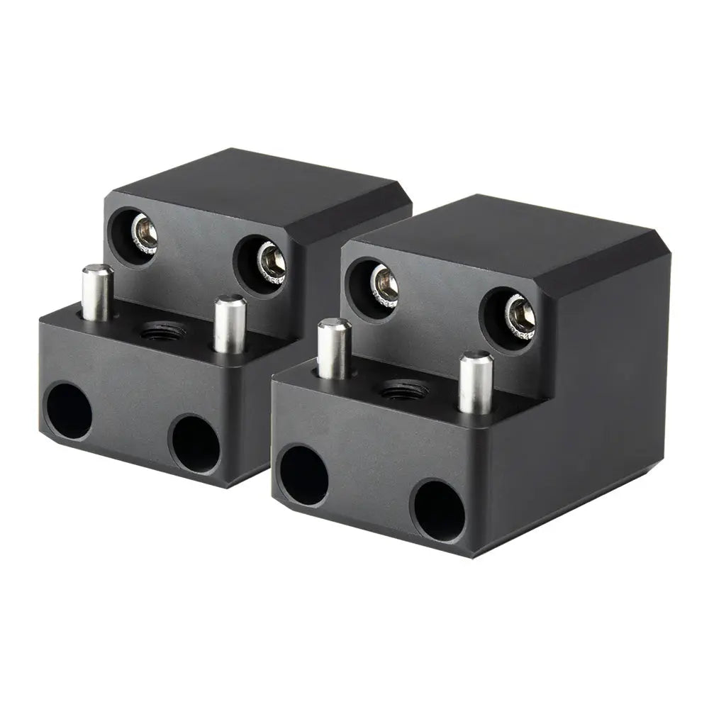 PTM Watersports Board Rack Mount Pair - 4 Bolt Black Aluminum