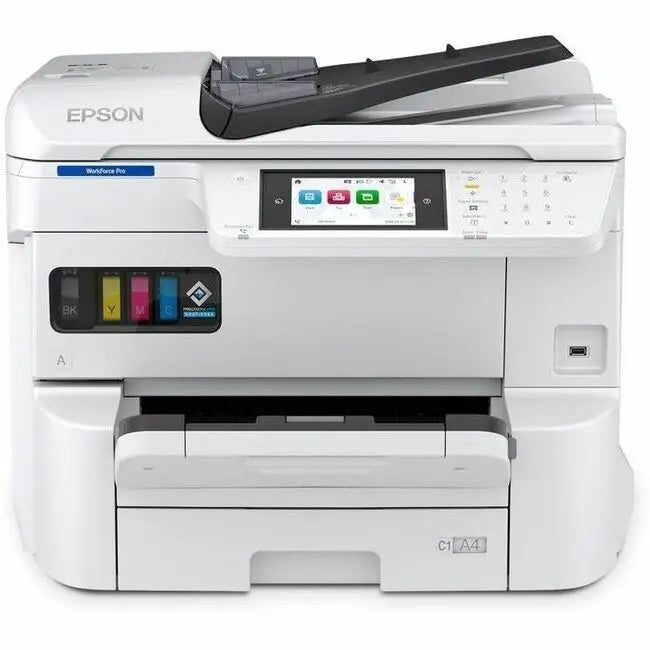 Epson WorkForce Pro EM-C7100 Color Multifunction Inkjet Printer with Fast Print Speeds and Wireless Connectivity