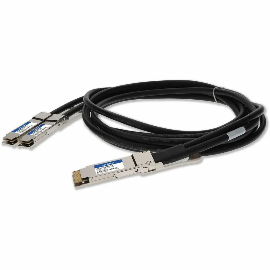 AddOn ARISTA/MELLANOX COMP CABL 400GBase-CU QSFPDD to 2xQSFP56 Passive Direct Attach Cable, 1 Meter
