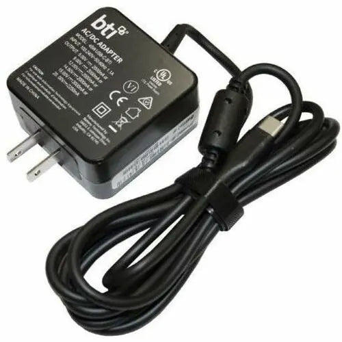 Battery Technology Inc. 45W USB-C AC Adapter for Lenovo IdeaPad Duet 3 10IGL5 – Part Number 5A10W86260-BTI