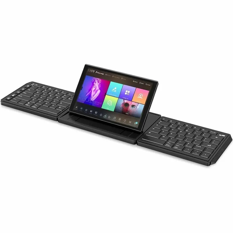 Mobile Pixels Tetra Keyboard with Modular Split, Splice, and Stacked Modes