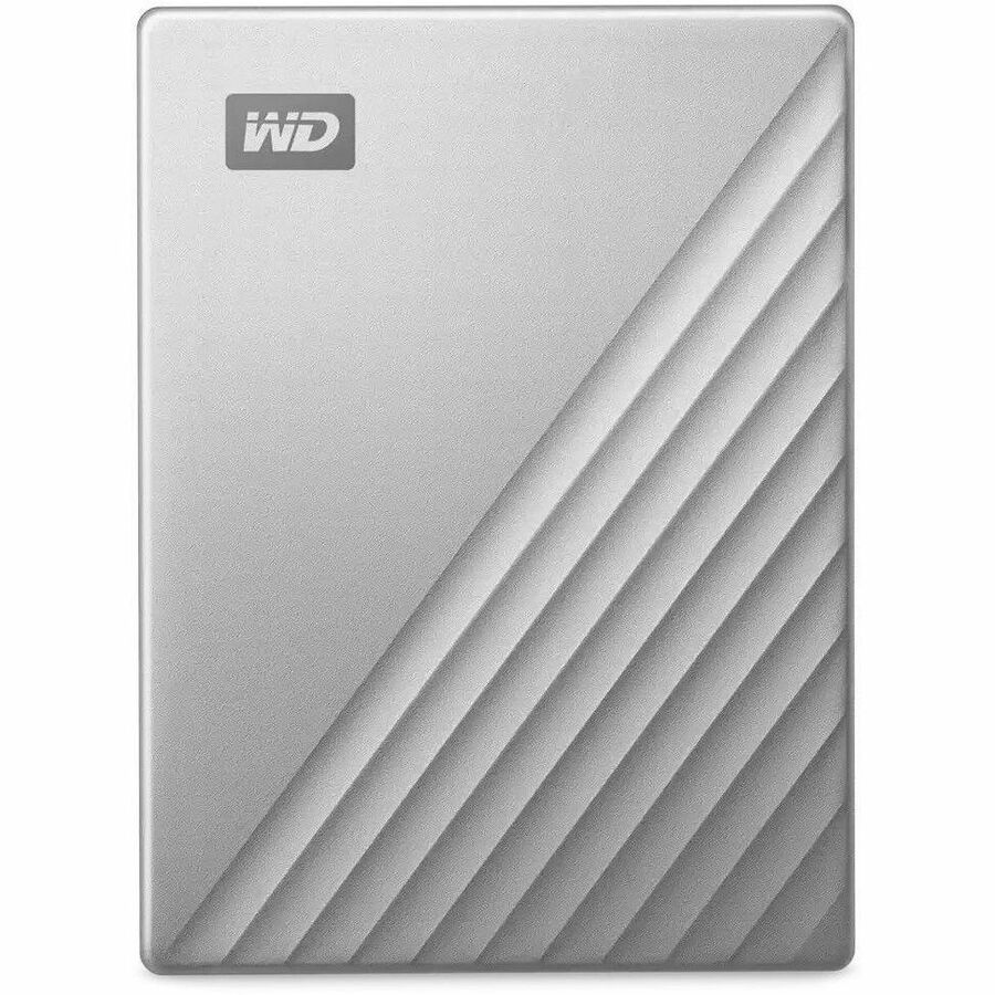 Western Digital My Passport Ultra WDBGKC0060BSL 6TB Portable External Hard Drive for Mac, Silver