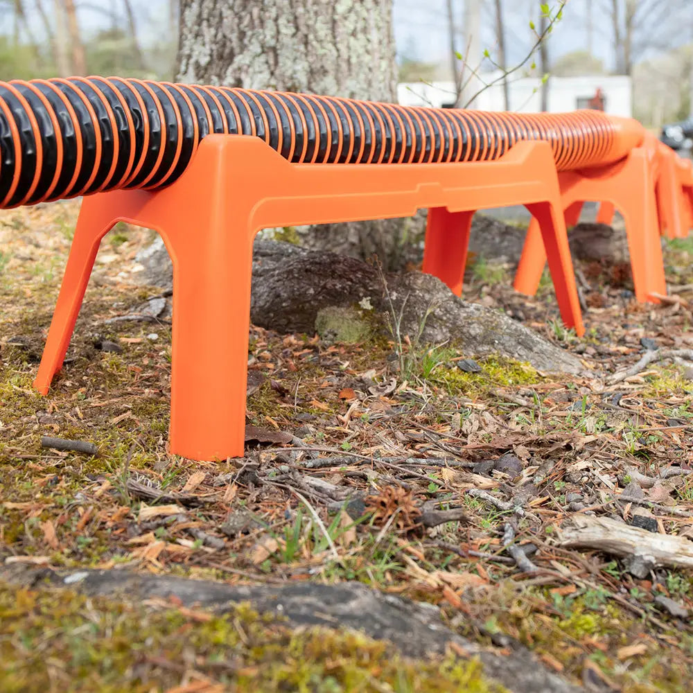 Camco Rhino Nesting RV Sewer Hose Support Kit – Durable 5-Piece System for Stable Waste Drainage