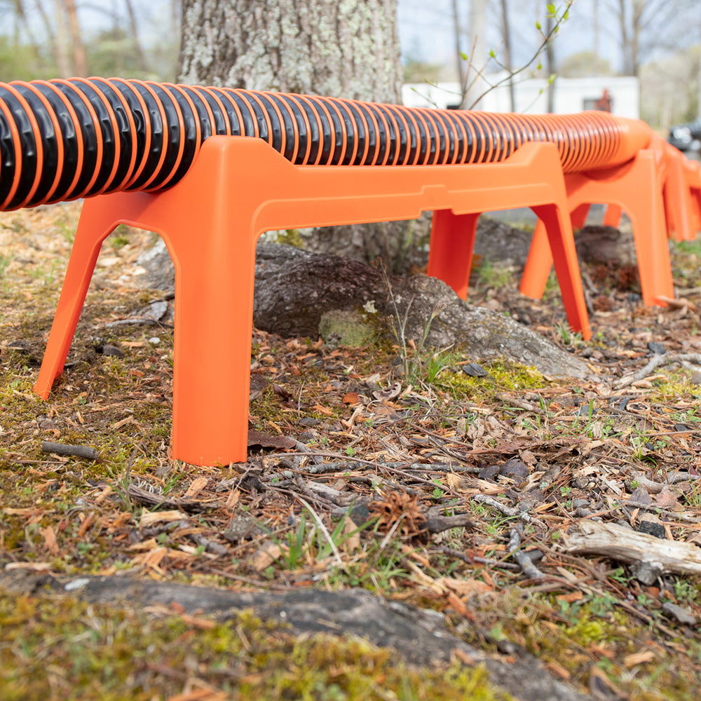 Camco Rhino Nesting RV Sewer Hose Support Kit ? Durable 5-Piece System for Stable Waste Drainage
