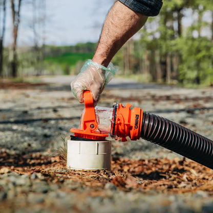 Camco Rhino Sewer Adapter PRO - Secure RV Waste Disposal Connection