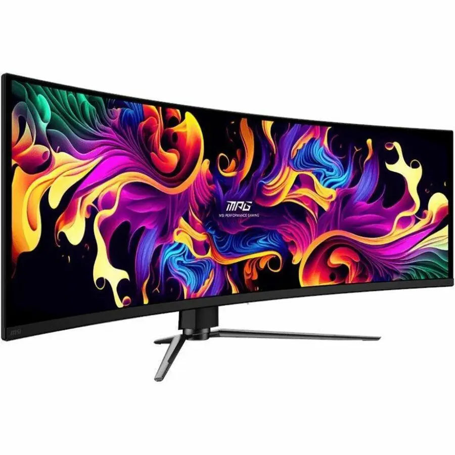 MSI MPG 491CQPX QD-OLED Gaming Monitor - 49-inch Ultrawide 5120x1440 QD-OLED Display with 240Hz Refresh Rate and G-Sync Compatibility