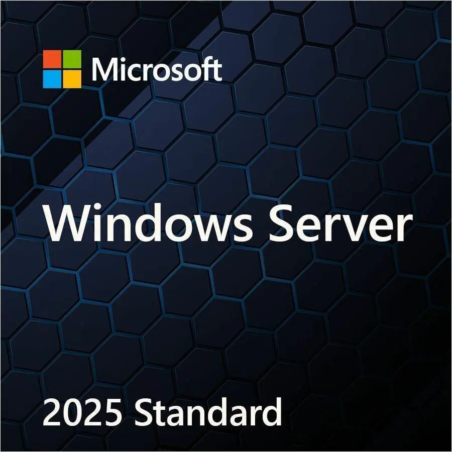 Microsoft Windows Server 2025 Standard Edition 64-bit License - 16 Core
