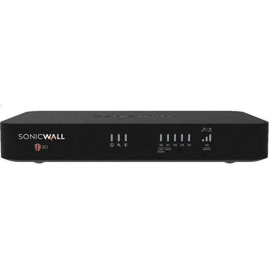 SonicWall TZ80 Network Security Firewall Appliance with Secure Upgrade Plus - 3-Year Support