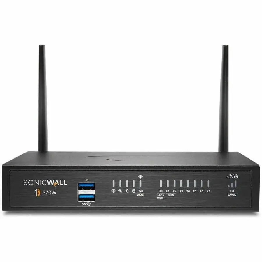 SonicWall TZ370W Network Security Firewall Appliance for Small Organizations