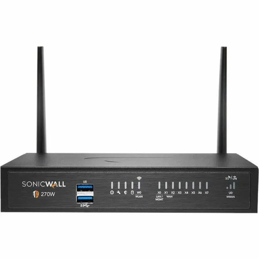 SonicWall TZ270W Network Security Firewall Appliance with Wireless-AC and Advanced Protection – 3-Year Support