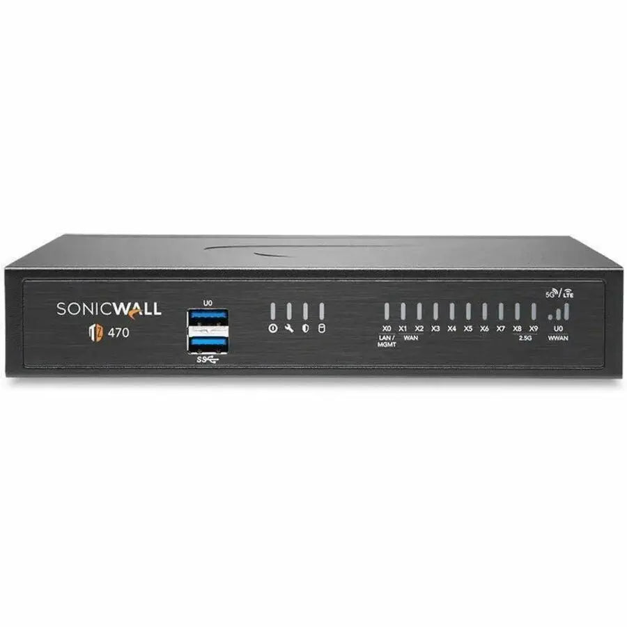 SonicWall TZ470 Network Security Firewall Appliance with SD-Branch and Secure SD-WAN