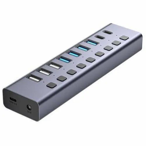 4XEM 10-Port USB 3.0 Hub with Gigabit Ethernet (Part #4XHBC006)