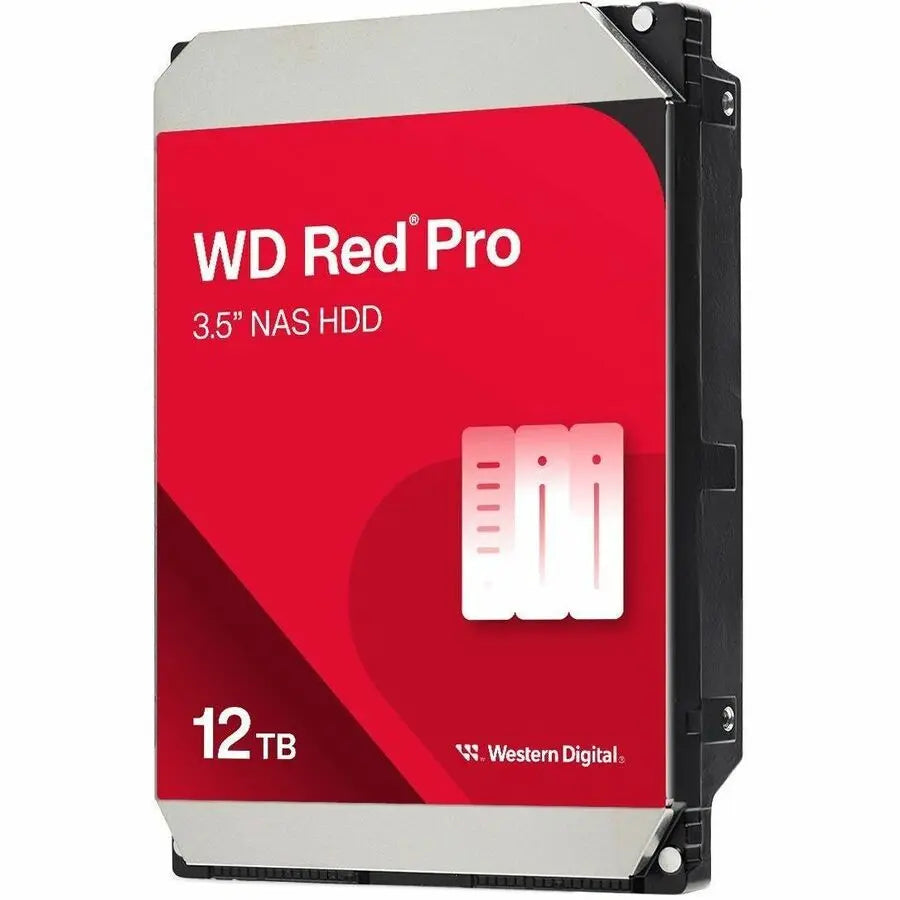 Western Digital Red Pro 12TB Internal 3.5-Inch NAS Hard Drive (20 Pack) - Reliable Data Storage Solution