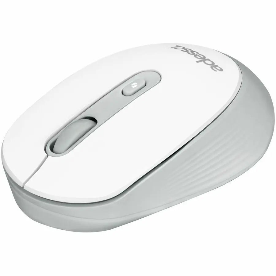 Adesso iMouse A30W Wireless Mouse with AI CoPilot Button - Ambidextrous Design, 1200 DPI, 30 ft Range, White