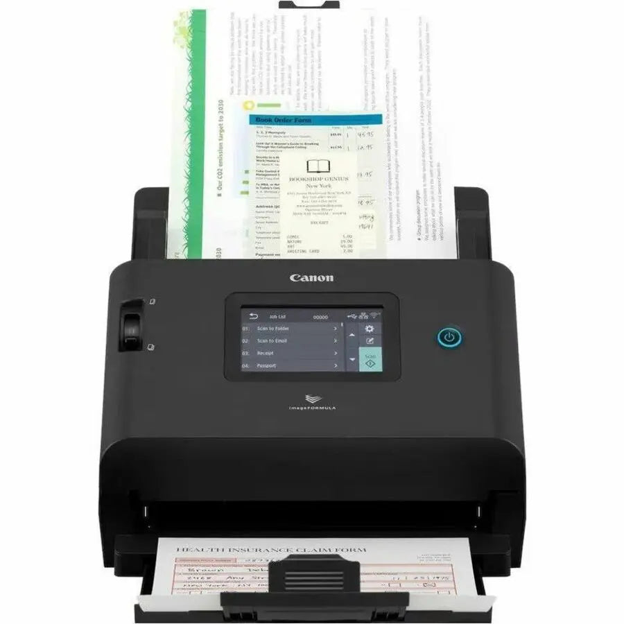 Canon imageFORMULA DR-S350NW Office Document Scanner – Compact Desktop Sheetfed Scanner with Wi-Fi and Dual-Band Connectivity