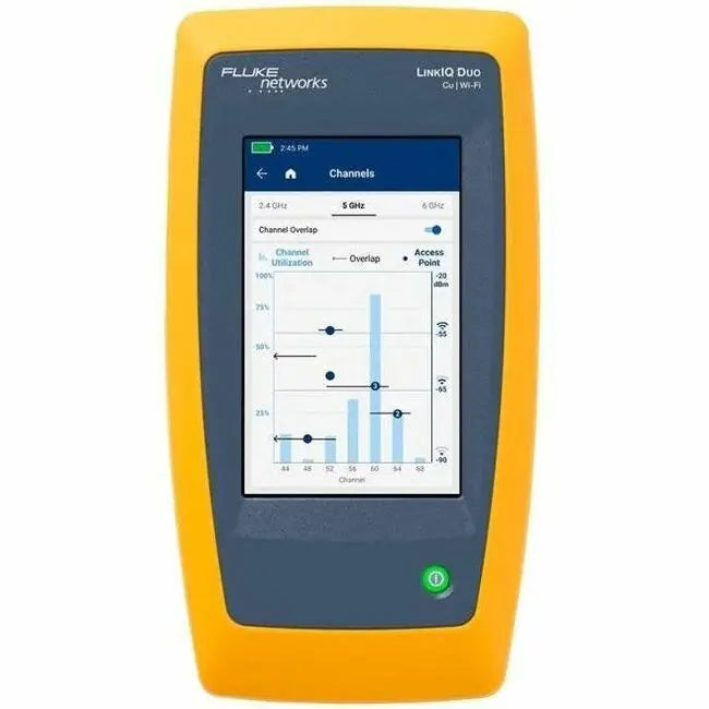 Fluke LinkIQ LIQ-DUO Network and Cable Tester for High-Speed Ethernet and Wi-Fi 6E