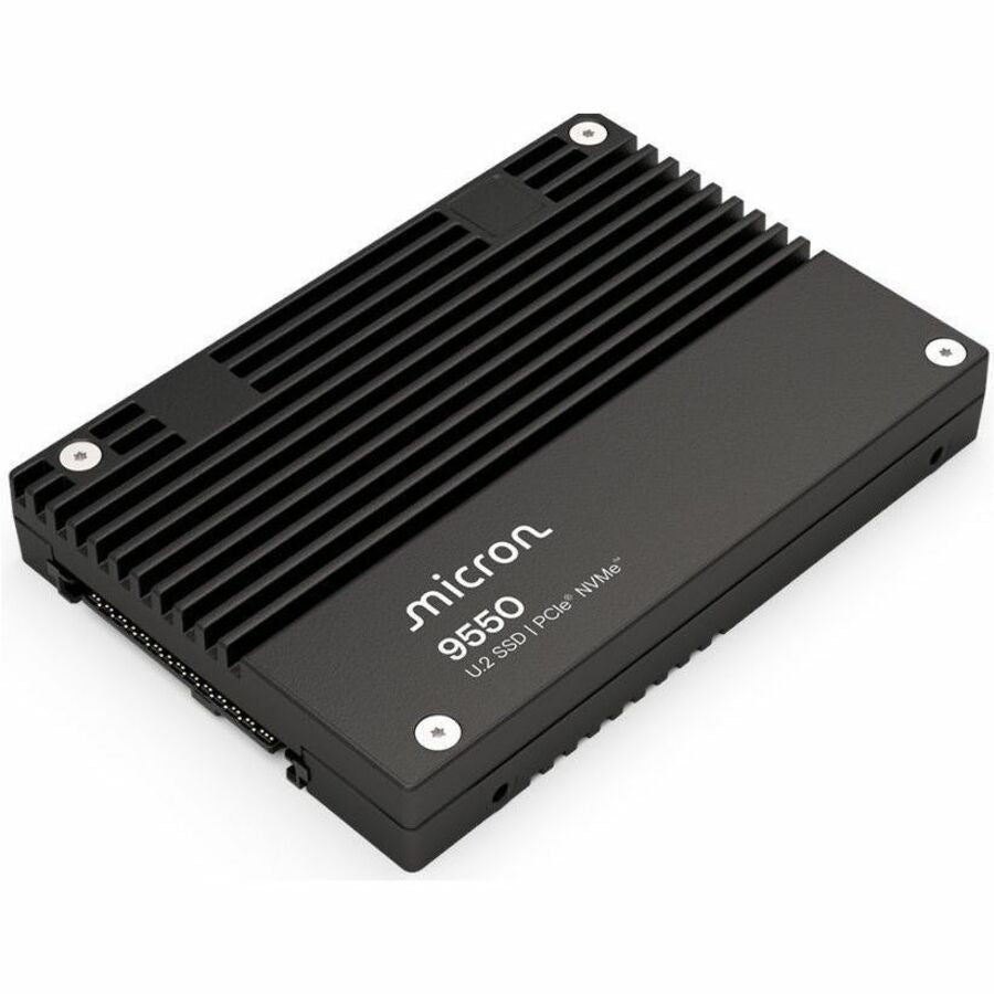 Micron 9550 MAX 6.25TB NVMe SSD for Data Center – PCIe Gen5 Performance and Security